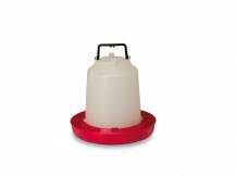 Obrázek k výrobku 36404 - Závěsná klobouková napáječka pro slepice plastová CF 002.12 MARTE - 10l