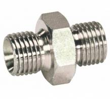 Obrázek k výrobku 58911 - závitový adaptér BSP x BSP 1/2" / 20x1,5 / 40,5 mm
