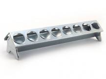 Obrázek k výrobku 126056 - Žlabové krmítko pro kuřata, křepelky, pozinkované CF032.10 - 30cm